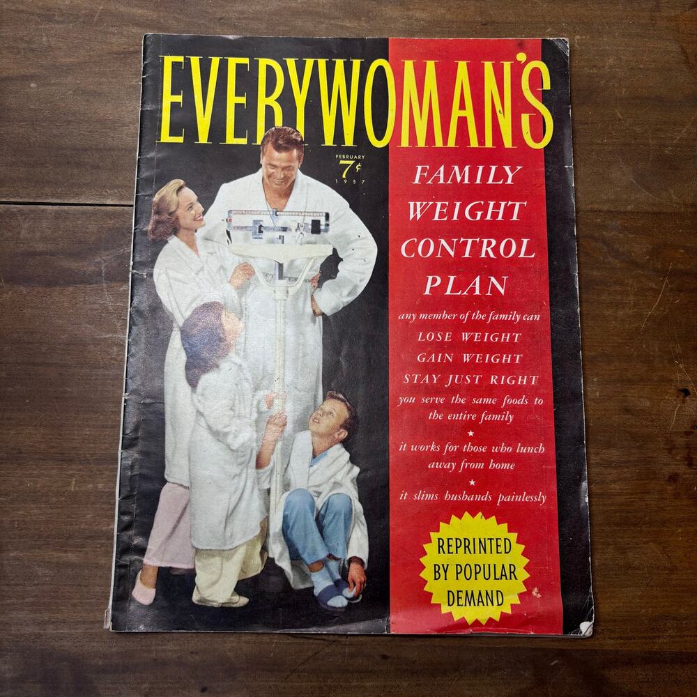 Vintage Everywoman’s February 1957 Magazine